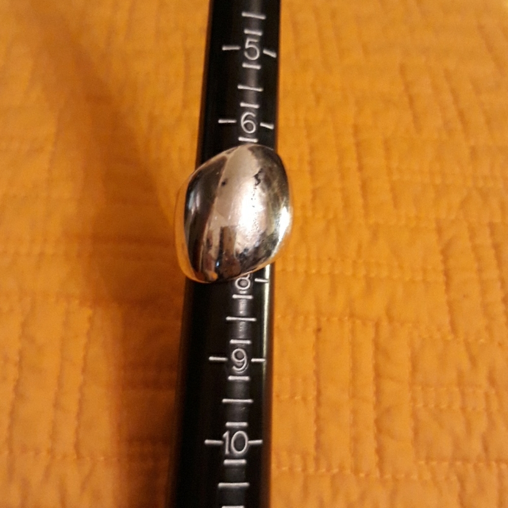 Silver Statement Ring - image 3
